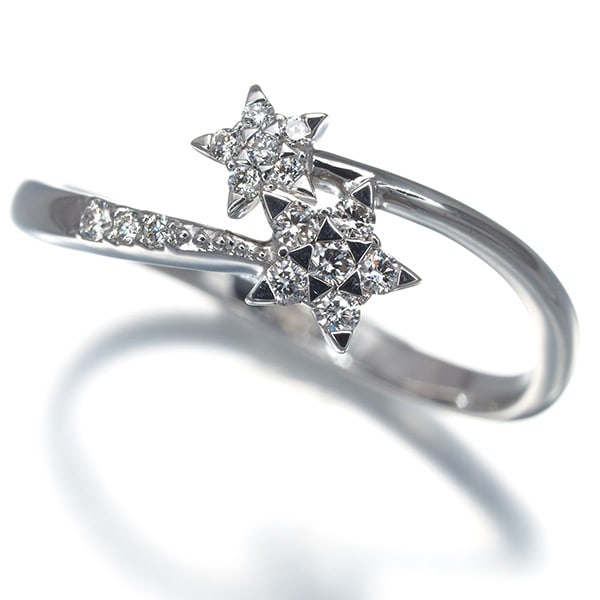Diamond Ring Star Jewelry Us6-6.25 White 0.12Ct Star 18K Gold: Diamond Ring Star Jewelry Us6-6.25 White 0.12Ct Star 18K Gold The STAR Jewelry US6-6.25 White 0.12Ct Star 18K Gold ring boasts a stunning natural diamond, totaling 0.12ct, set in 18k white gold. This 