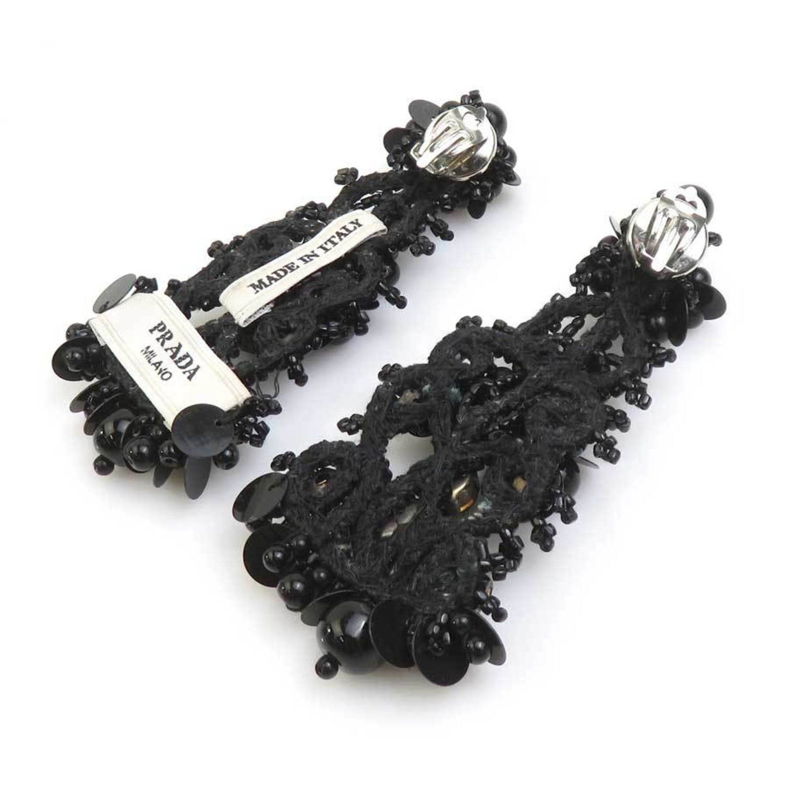Prada Clip Earrings - 3