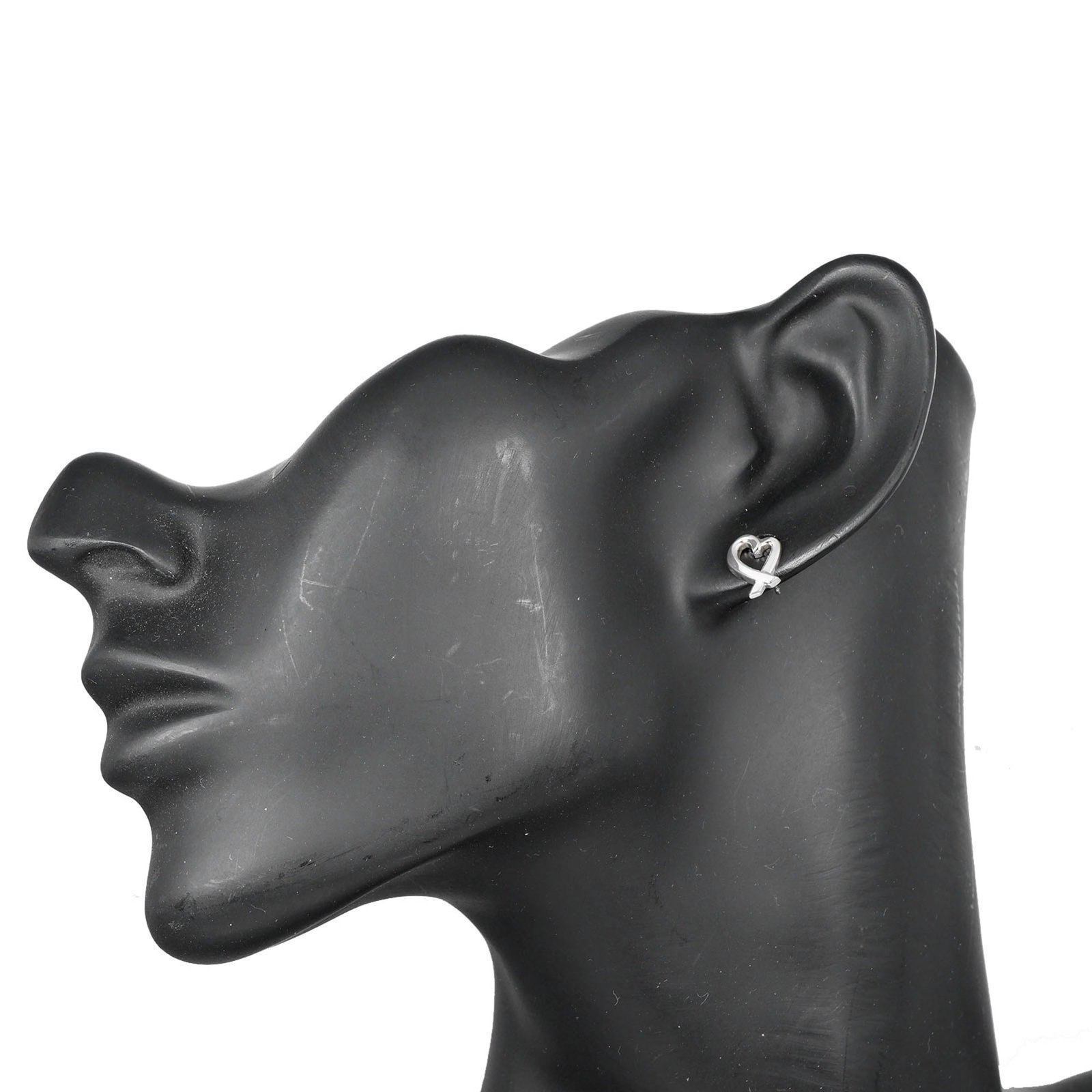 Silver Stud Earrings Tiffany - 2