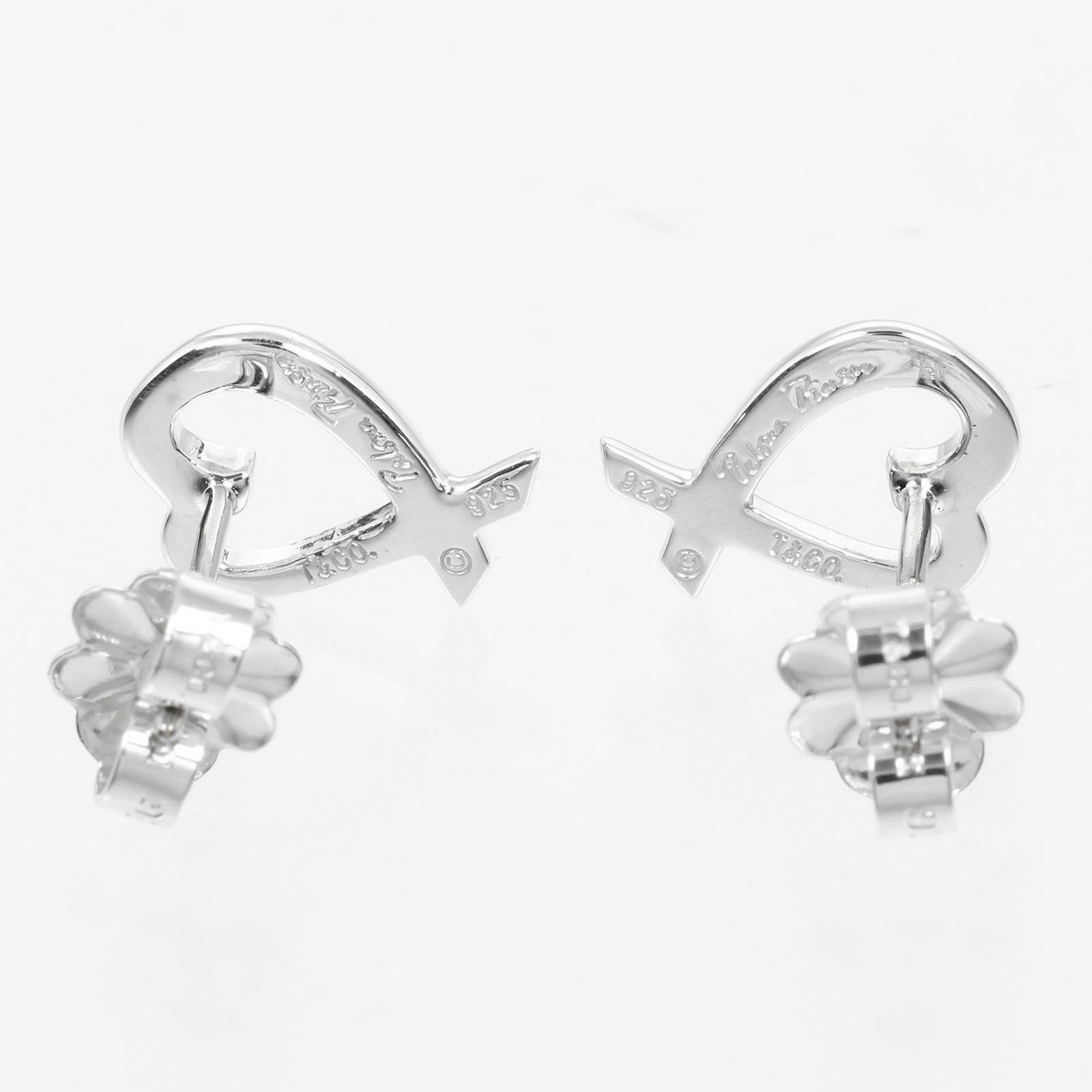 Silver Stud Earrings Tiffany - 3