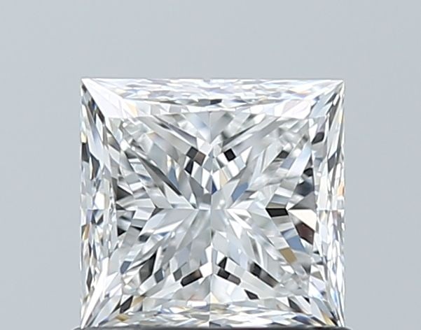 GIA Princess 1.0ct E VVS2 - Loose Natural Diamond: GIA Princess 1.0ct E VVS2 - Loose Natural Diamond GIA certified, loose natural diamond featuring exceptional clarity and polish. This 1.0ct E VVS2 stone boasts impressive cut proportions and a