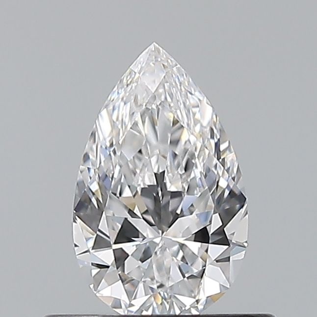 GIA Pear 0.5ct D VVS1 - Loose Natural Diamond: GIA Pear 0.5ct D VVS1 - Loose Natural Diamond GIA-certified, this loose natural diamond boasts exceptional clarity with its VVS1 grade and optimal color as a D. The stone's EX polish and VG symmetry