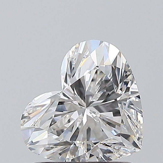 GIA Heart 1.01ct F VVS2 - Loose Natural Diamond: GIA Heart 1.01ct F VVS2 - Loose Natural Diamond GIA certified, this 1.01ct F color diamond boasts exceptional clarity with a VVS2 grade and outstanding polish, symmetry, and cut quality. Measuring 6.2