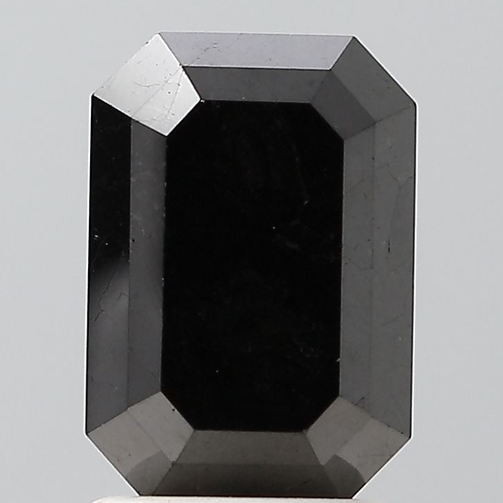 Emerald 2.39ct Black VVS2 - Loose Natural Diamond: Emerald 2.39ct Black VVS2 - Loose Natural Diamond 2.39ct Black VVS2 - Loose Natural Diamond with EX Cut, Color, Polish, and Symmetry. This stunning black diamond boasts exceptional clarity and luster,