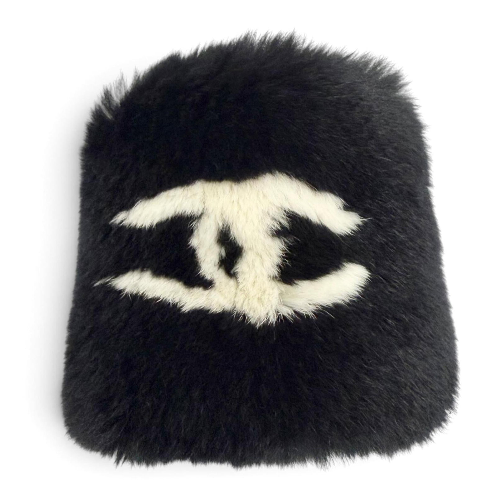 Chanel wristband: Chanel wristband Black and White Chanel Wristband. Made in France, this wristband features the iconic brand's signature style with clean lines and simple elegance. Measuring 23cm in length, it adds a 