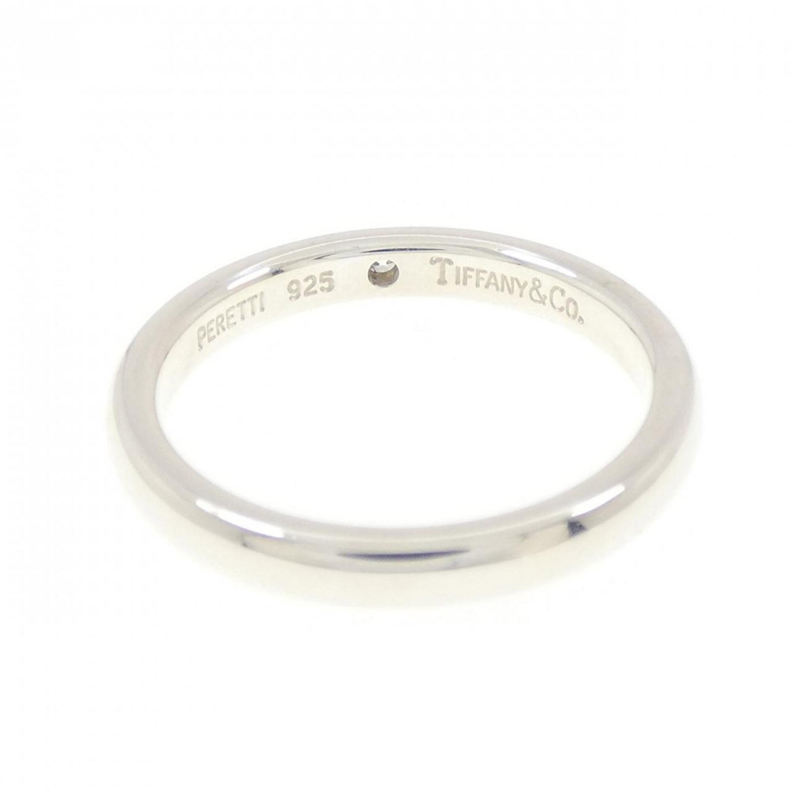 Silver Ring Band Tiffany - 3