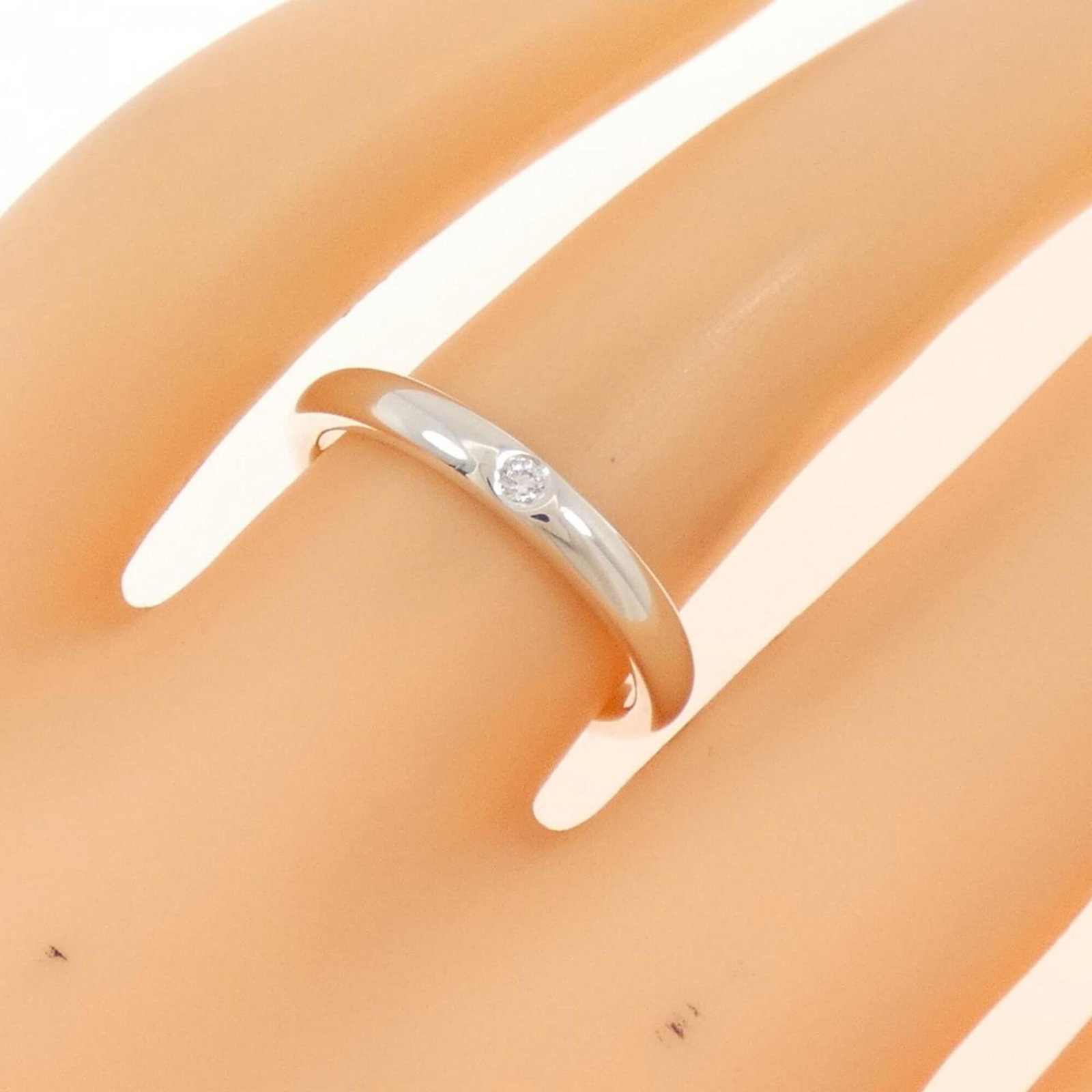 Silver Ring Band Tiffany - 5