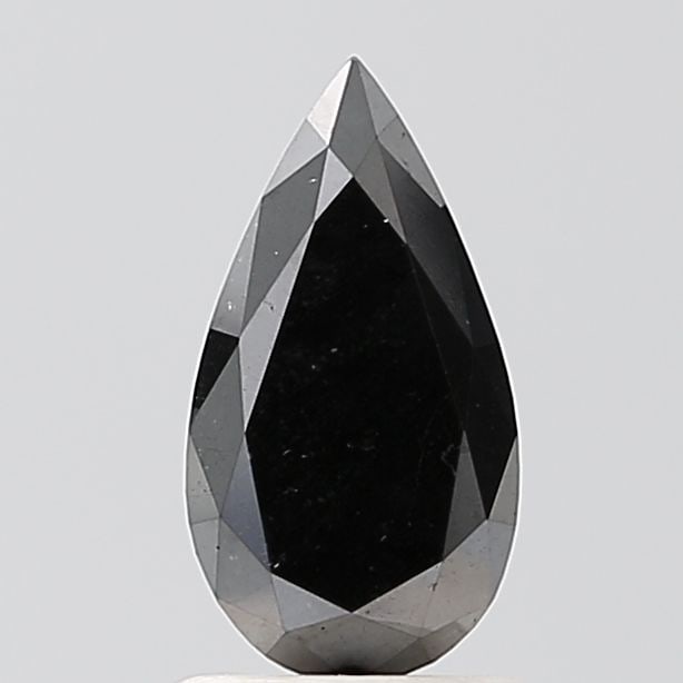Pear 1.44ct Black VVS2 - Loose Natural Diamond: Pear 1.44ct Black VVS2 - Loose Natural Diamond 1.44ct Black VVS2 - A rare and exceptional natural diamond, showcasing its exceptional clarity and luster in a striking black hue. Its precise