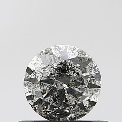 Round 0.4ct Salt And Pepper VVS1 - Loose Natural Diamond (1 of 1)