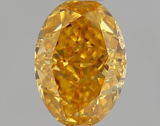 GIA Oval 0.34ct Fancy Vivid Orange Yellow VVS2 - Loose Natural Diamond: GIA Oval 0.34ct Fancy Vivid Orange Yellow VVS2 - Loose Natural Diamond GIA Oval 0.34ct Fancy Vivid Orange Yellow VVS2 - Loose Natural Diamond, certified by the Gemological Institute of America (GIA) w