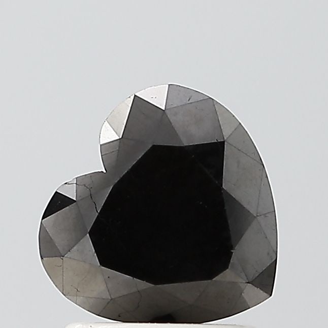 Heart 1.67ct Black VVS2 - Loose Natural Diamond: Heart 1.67ct Black VVS2 - Loose Natural Diamond 1.67ct Black VVS2 - Loose Natural Diamond, showcasing its exceptional clarity and color, with EX polish and symmetry, making it a standout among loose d