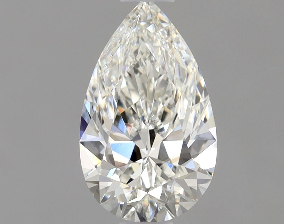 GIA Pear 0.61ct H VVS2 - Loose Natural Diamond: GIA Pear 0.61ct H VVS2 - Loose Natural Diamond GIA certified, this loose natural pear-cut diamond boasts exceptional clarity with its VVS2 grade and vibrant color. Measuring 0.61 carats, it shines