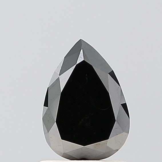 Pear 0.95ct Black VVS2 - Loose Natural Diamond: Pear 0.95ct Black VVS2 - Loose Natural Diamond A natural black diamond with exceptional clarity, the 0.95ct Pear cut boasts an EX polish and symmetry, making it a standout among its peers. Its VVS2 cl