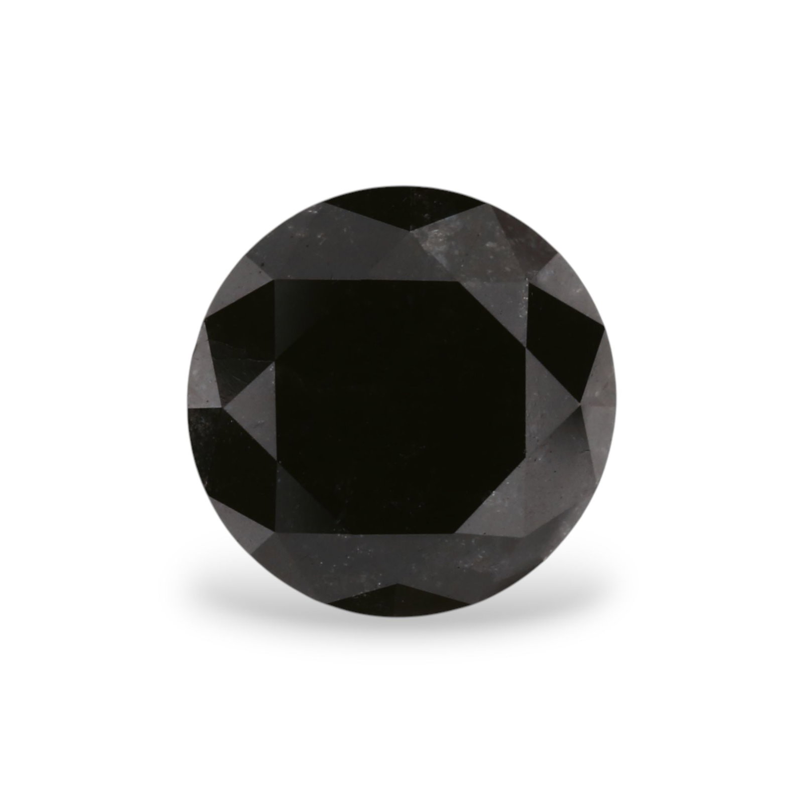 GIA Round 1.92ct Fancy Black VVS2 - Loose Natural Diamond: GIA Round 1.92ct Fancy Black VVS2 - Loose Natural Diamond Round brilliant cut diamond with EX symmetry, EX polish, and VVS2 clarity. This loose natural Fancy Black diamond weighs 1.92 carats and boast