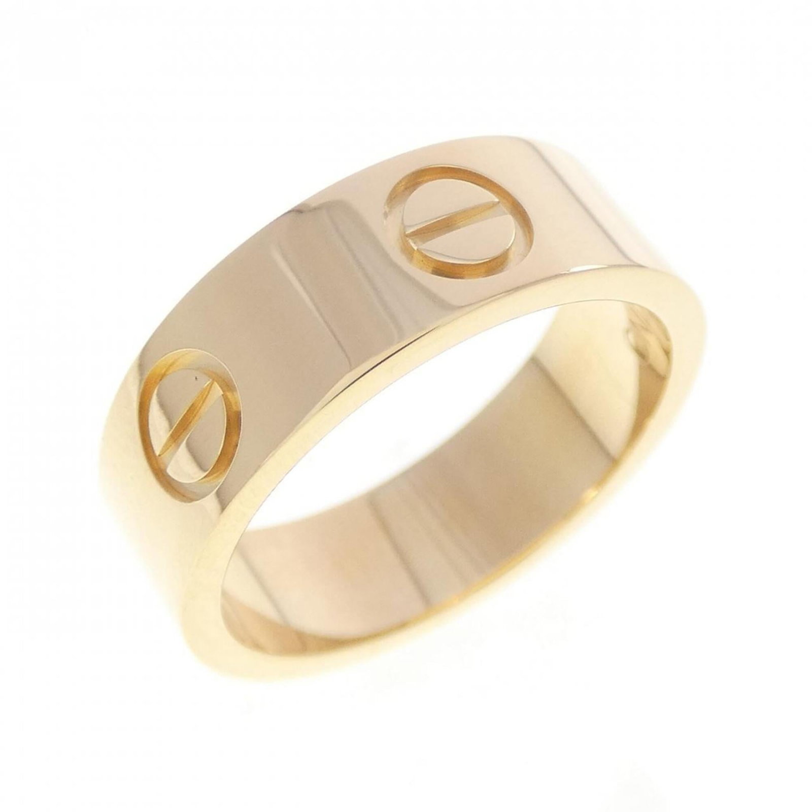 Cartier Band Ring Yellow Gold (18K): Cartier Band Ring Yellow Gold (18K) Cartier Band Ring Yellow Gold (18K) features a classic design with a signature from the artist, adding a touch of elegance to any outfit. Made from high-quality yel