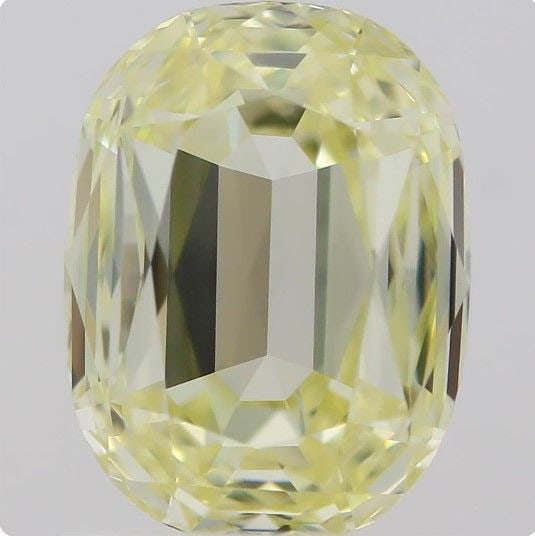 GIA Cushion Brilliant 1.01ct Fancy Yellow VVS2 - Loose Natural Diamond: GIA Cushion Brilliant 1.01ct Fancy Yellow VVS2 - Loose Natural Diamond GIA certified, this 1.01ct Fancy Yellow VVS2 diamond boasts exceptional clarity and color, making it a standout among loose natur