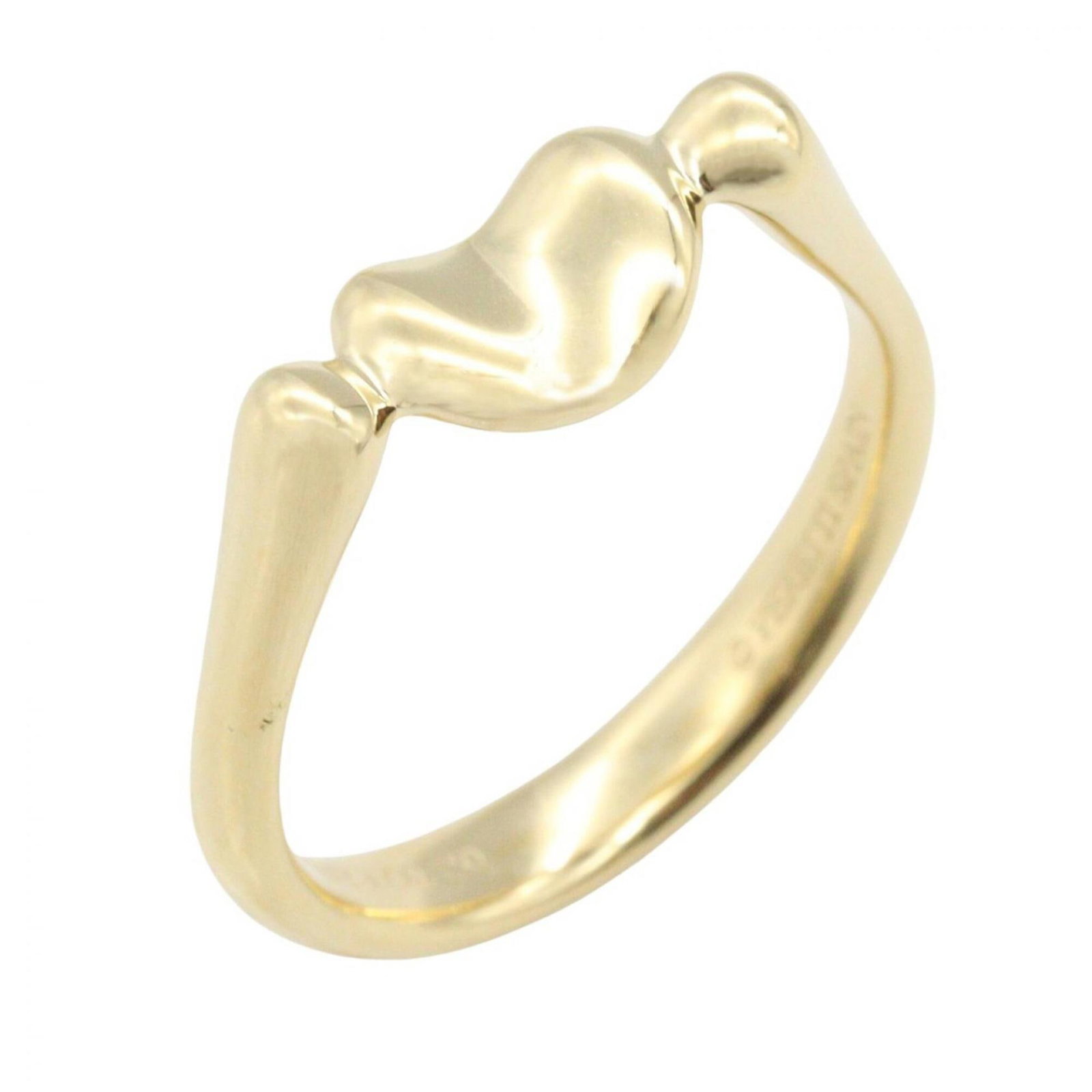 Tiffany ring gold 18k yellow band: Tiffany ring gold 18k yellow band 18k yellow gold band ring from Tiffany, available in US size 5.5. This solid gold piece boasts a classic design, set on a sturdy yellow gold band that will add a touc