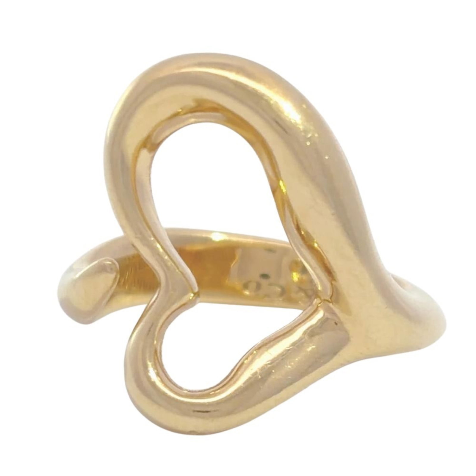 Tiffany Band Ring Gold (18K): Tiffany Band Ring Gold (18K) Tiffany Band Ring Gold (18K) is a beautiful gold band ring featuring the iconic Tiffany brand. Made from high-quality 18K gold, this elegant ring boasts a classic design t