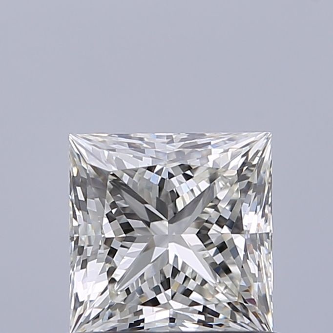 GIA Princess 0.76ct J VVS1 - Loose Natural Diamond: GIA Princess 0.76ct J VVS1 - Loose Natural Diamond GIA Princess cut diamond with exceptional clarity and color, boasting a VVS1 grade and J color. This loose natural diamond features EX polish and VG 