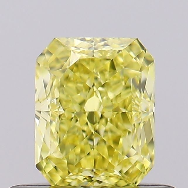 GIA Radiant 0.55ct Fancy Intense Yellow VVS2 - Loose Natural Diamond: GIA Radiant 0.55ct Fancy Intense Yellow VVS2 - Loose Natural Diamond GIA-certified, the 0.55ct Fancy Intense Yellow VVS2 diamond boasts exceptional clarity and color intensity, making it a standout am