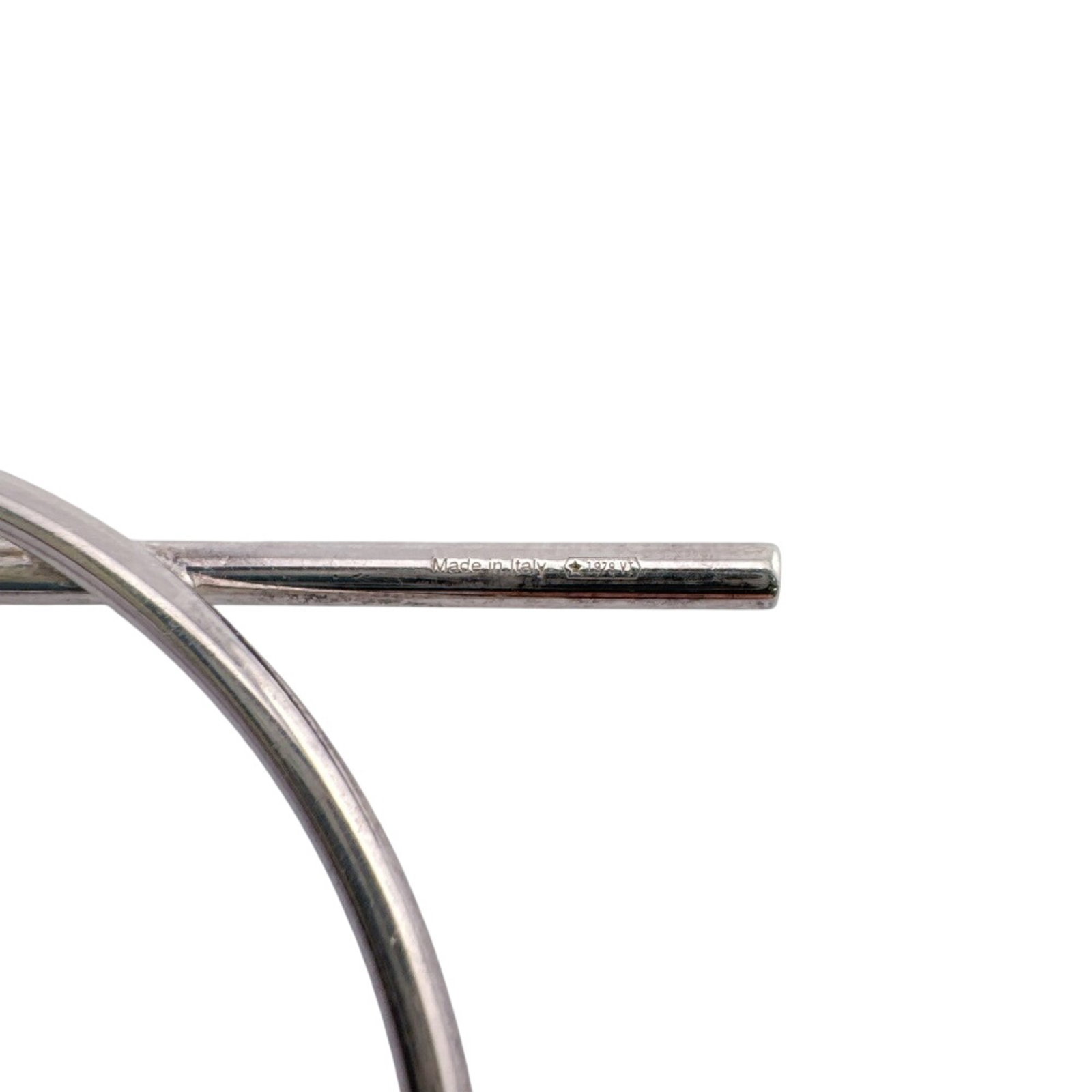 Hermes Stud Silver 925 Earrings - 7