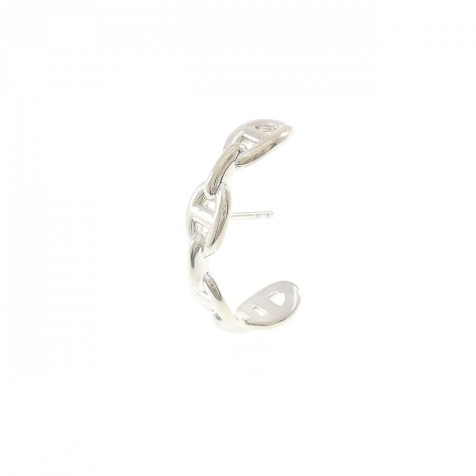 Hermes Stud Silver 925 Earrings - 2