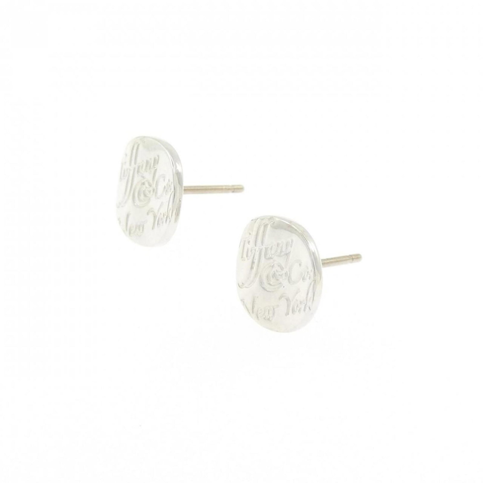 Silver Stud Earrings Tiffany - 2