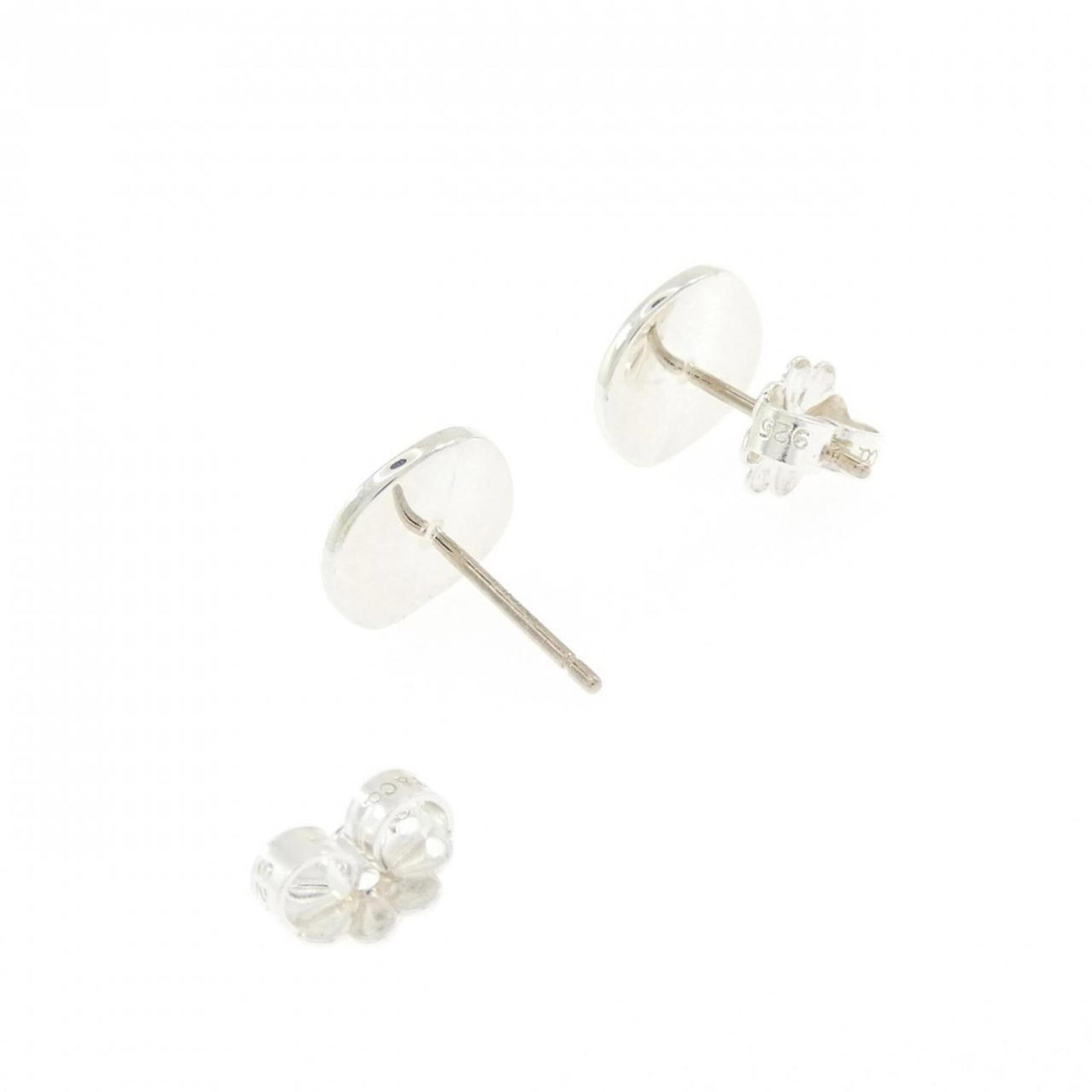 Silver Stud Earrings Tiffany - 3