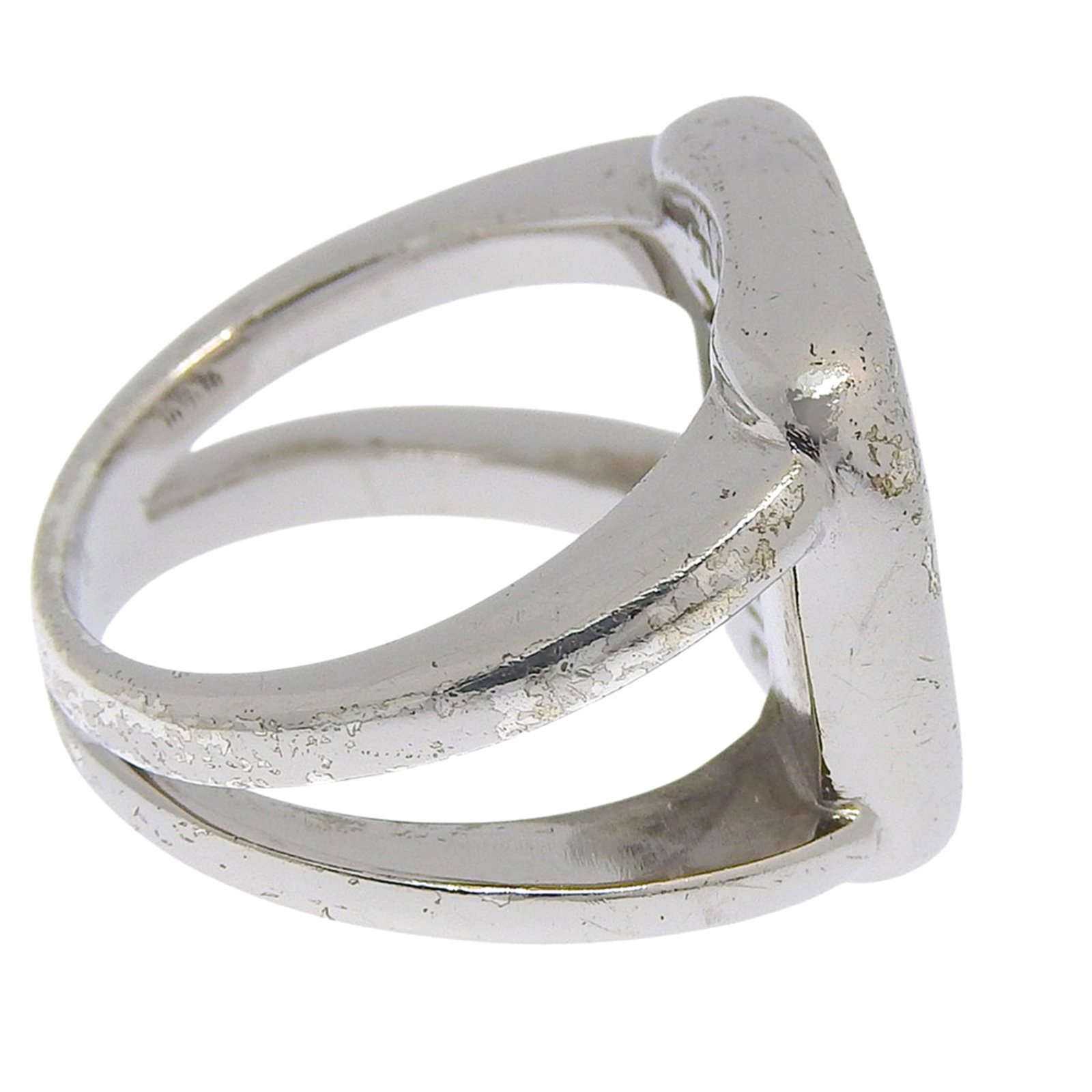 Hermes ring silver shell band 925 - 6