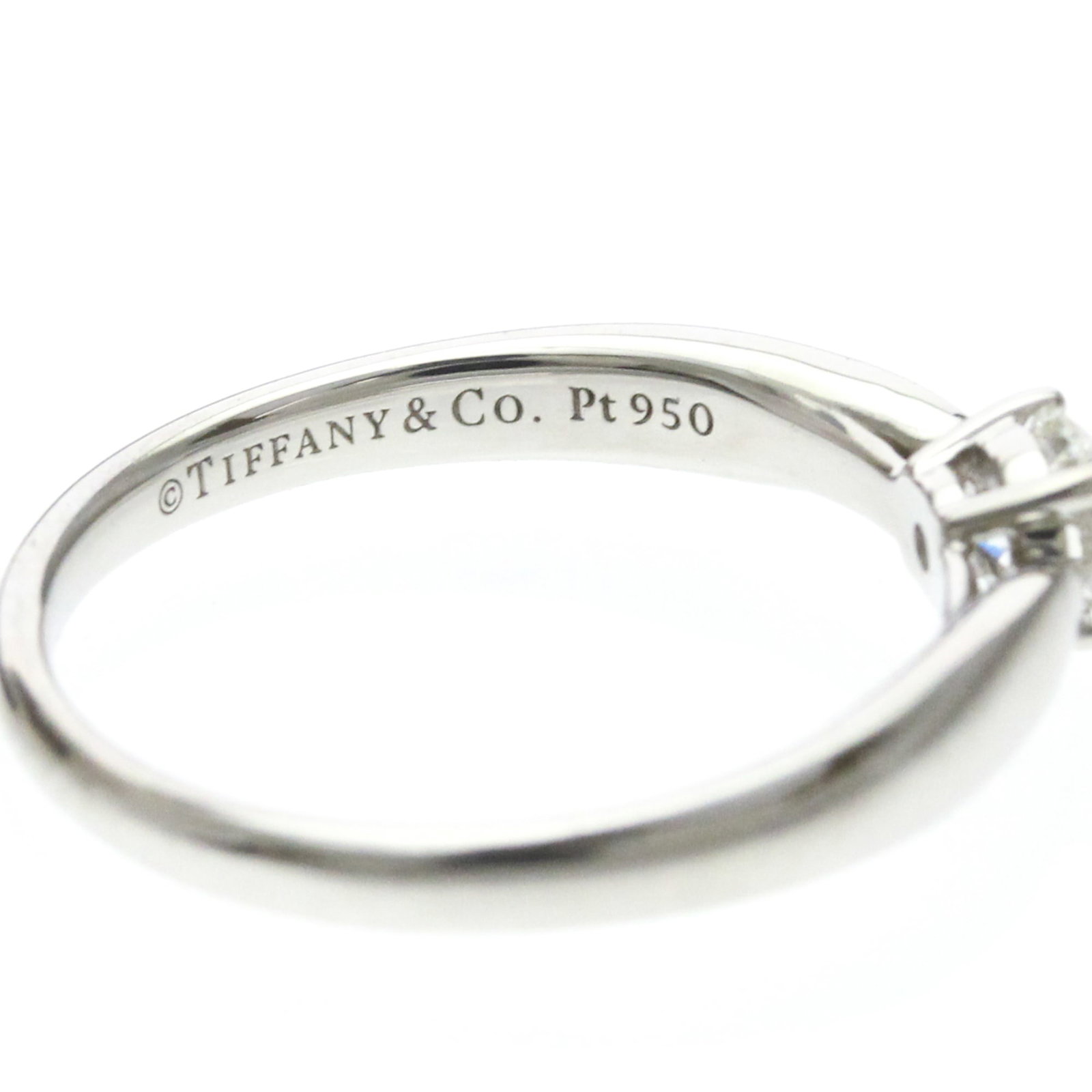 Tiffany Platinum Ring - 7
