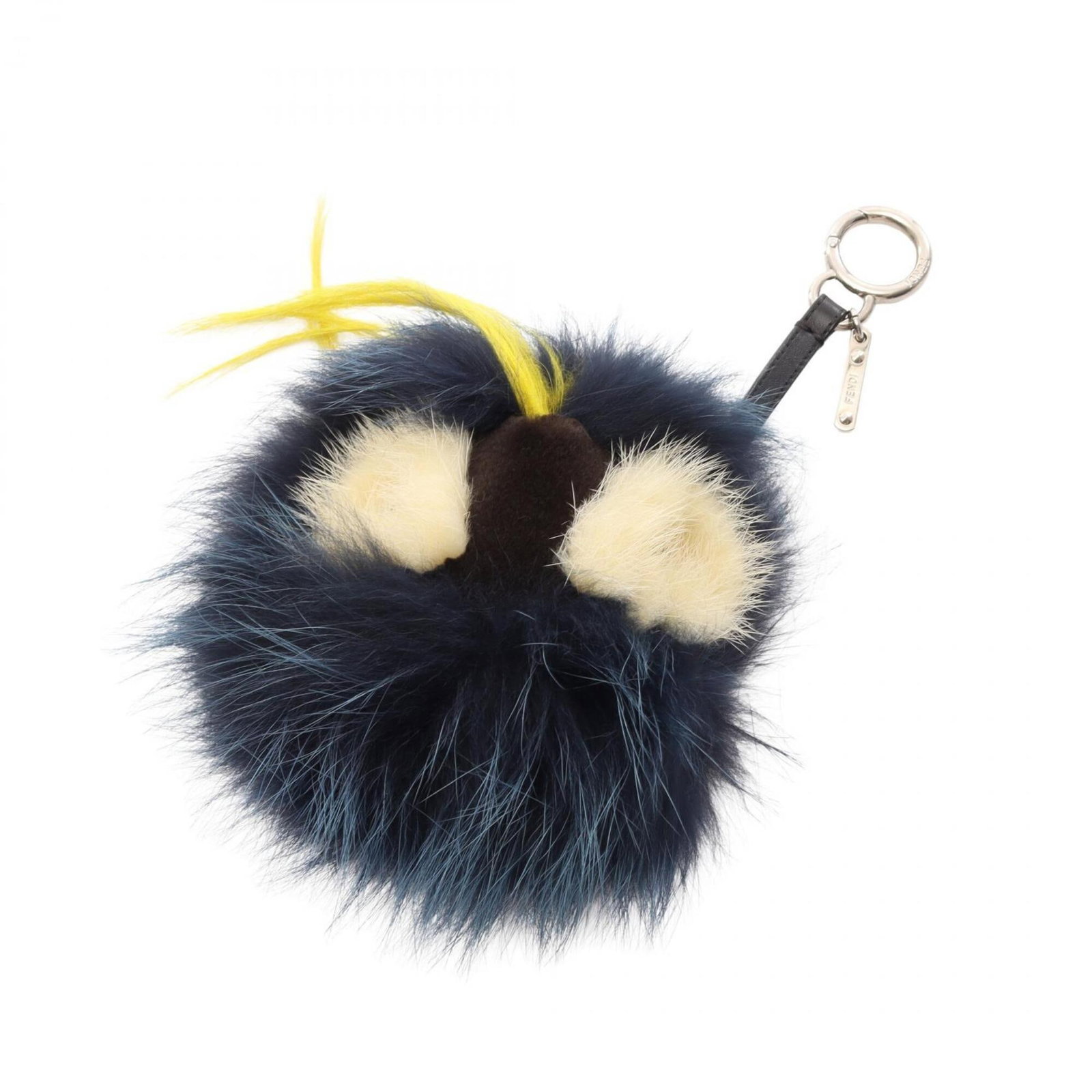 Fur Leather Handbag Fendi (1 of 4)
