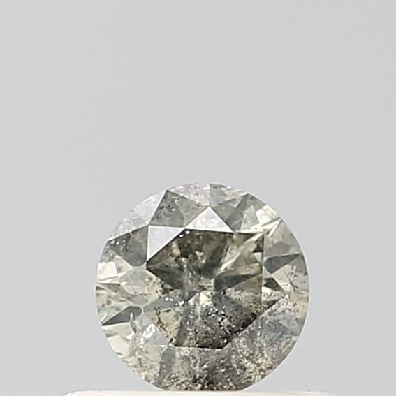Round 0.31ct Salt And Pepper VVS1 - Loose Natural Diamond (1 of 1)