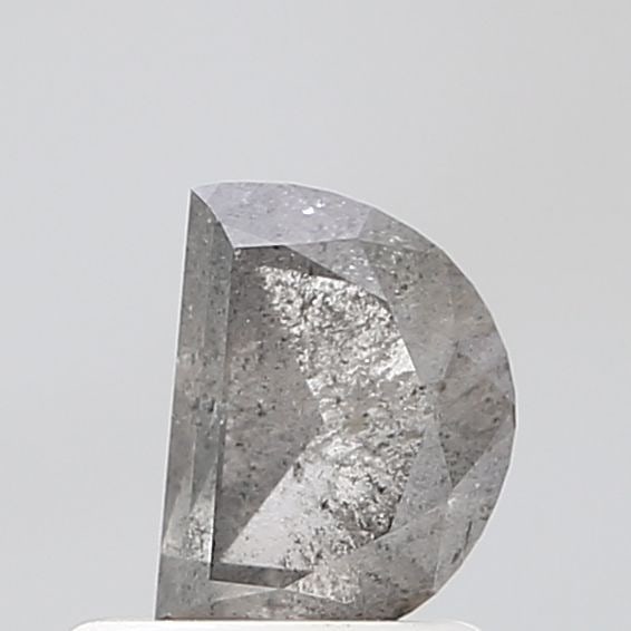Half Moon 0.82ct Salt And Pepper VVS2 - Loose Natural Diamond: Half Moon 0.82ct Salt And Pepper VVS2 - Loose Natural Diamond 0.82ct Salt And Pepper VVS2 - Loose Natural Diamond. This loose natural diamond boasts an EX polish and symmetry, with a VVS2 clarity grad