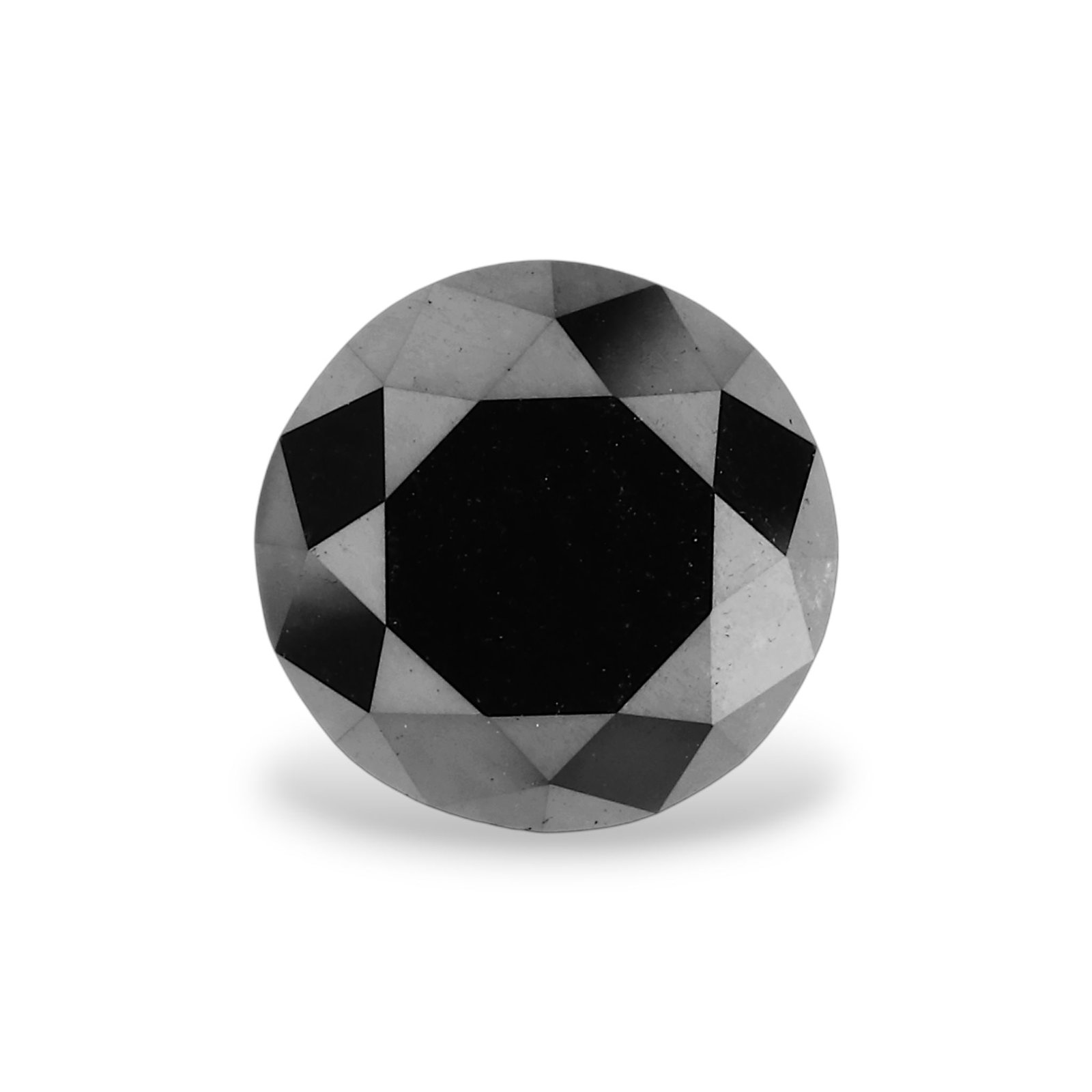 GIA Round 2.28ct Fancy Black VVS2 - Loose Natural Diamond: GIA Round 2.28ct Fancy Black VVS2 - Loose Natural Diamond 2.28ct Fancy Black VVS2 Diamond - A Rare and Exceptional Gemstone.The GIA-certified diamond boasts an impressive round cut, measuring 7.27L x 