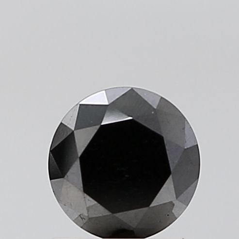 Round 0.86ct Black VVS2 - Loose Natural Diamond: Round 0.86ct Black VVS2 - Loose Natural Diamond The 0.86ct black diamond boasts exceptional clarity, with its VVS2 grade indicating minimal inclusions. Its EX cut and polish showcase a high level of
