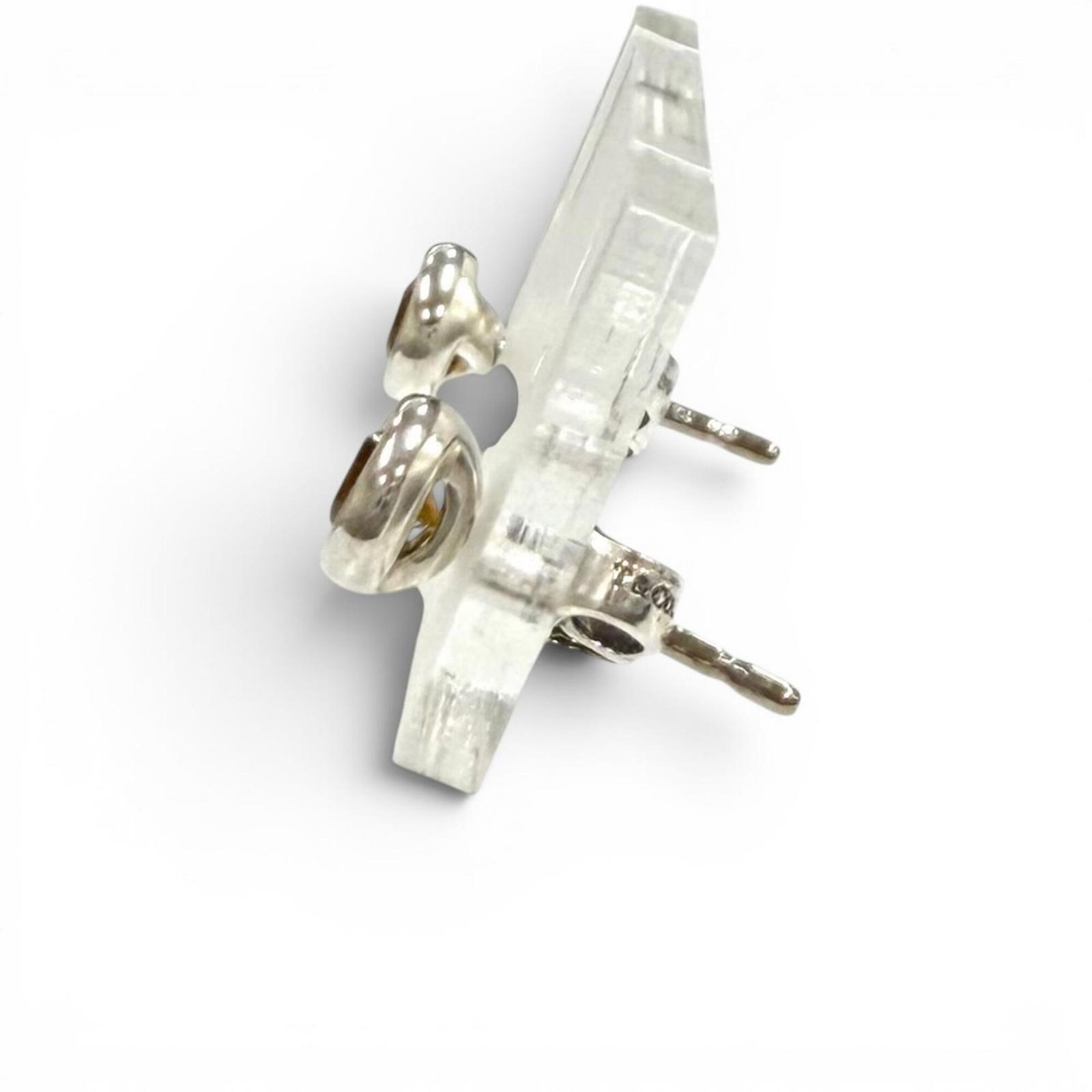 Silver Stud Earrings Tiffany - 2