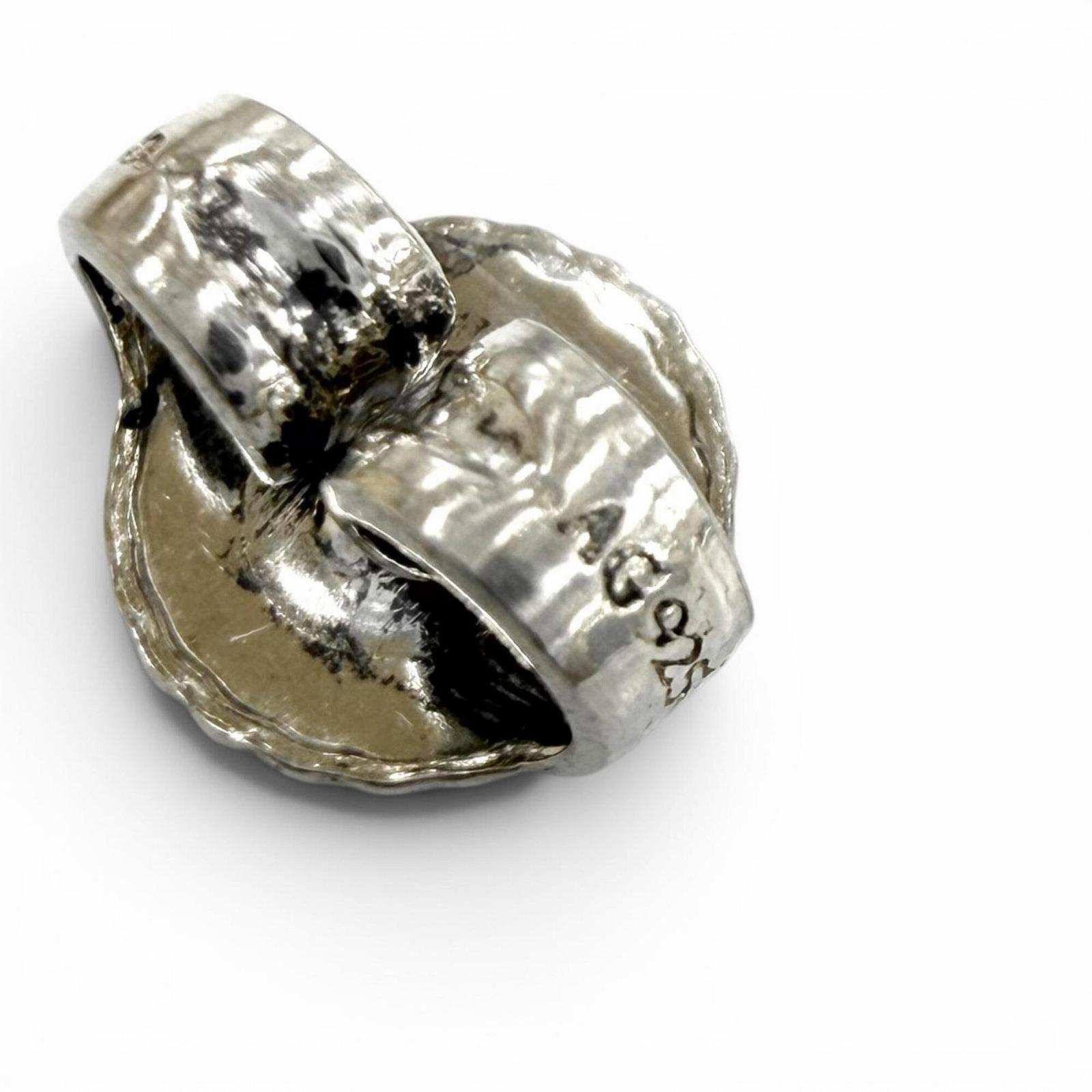 Silver Stud Earrings Tiffany - 5