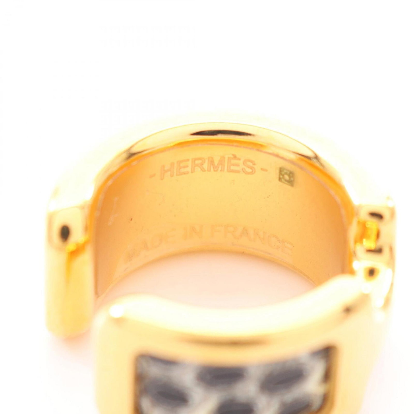 Hermes Earcuff Gold Plating Leather - 3