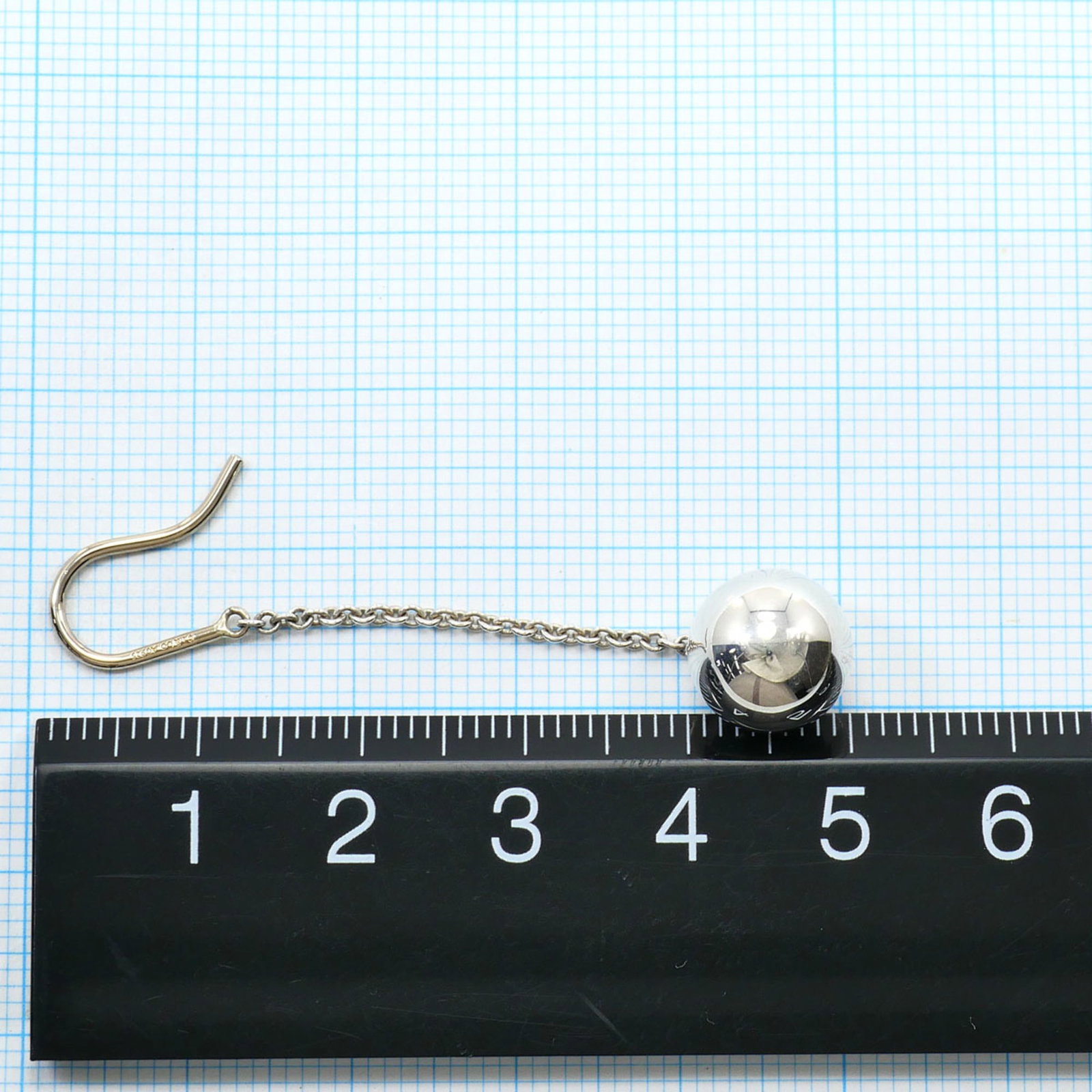 Silver Stud Earrings Tiffany - 4