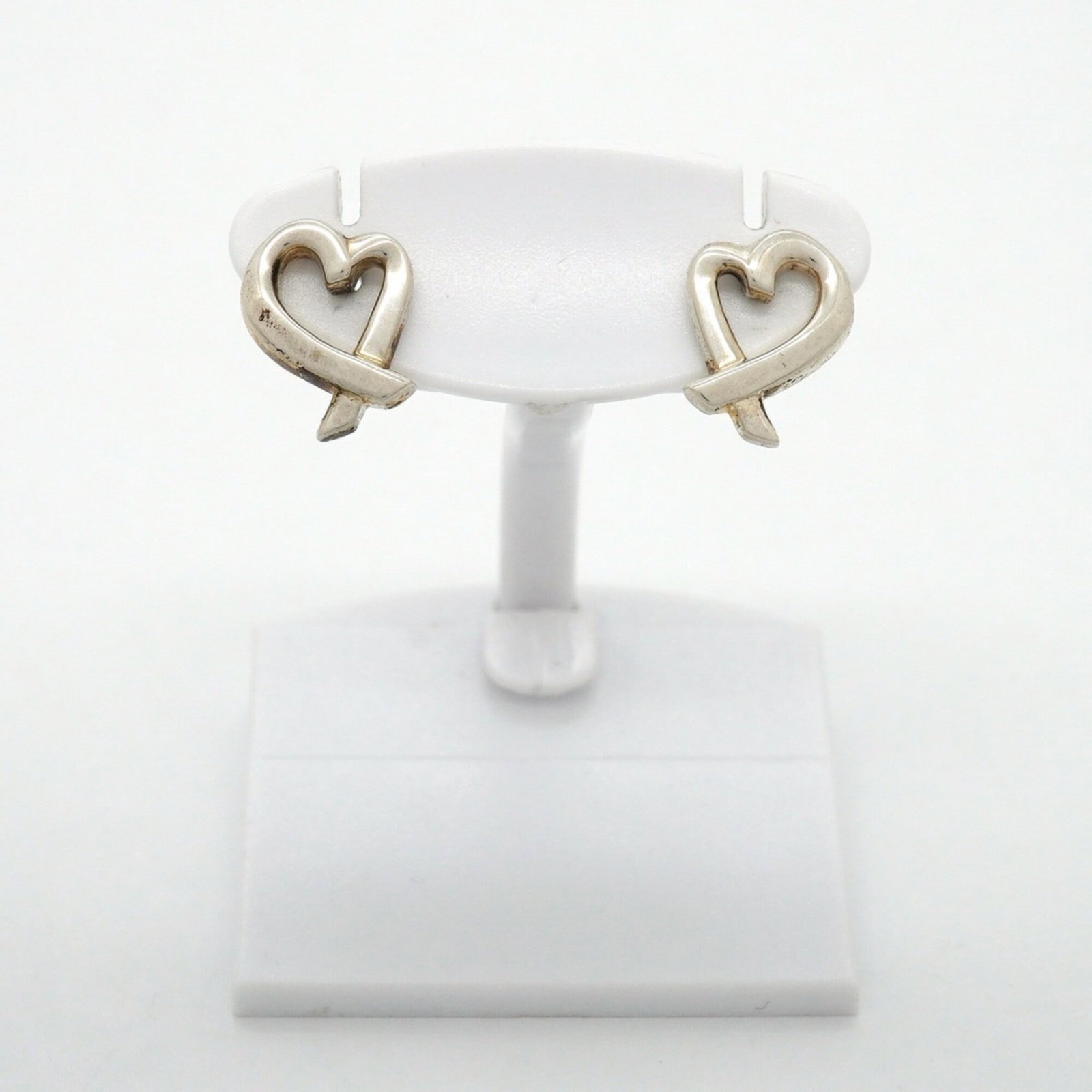 Silver Stud Earrings Tiffany - 2