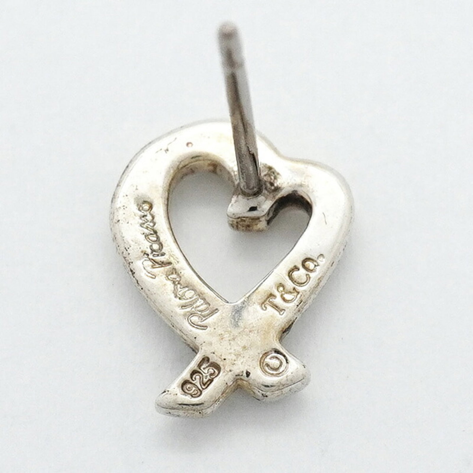Silver Stud Earrings Tiffany - 4