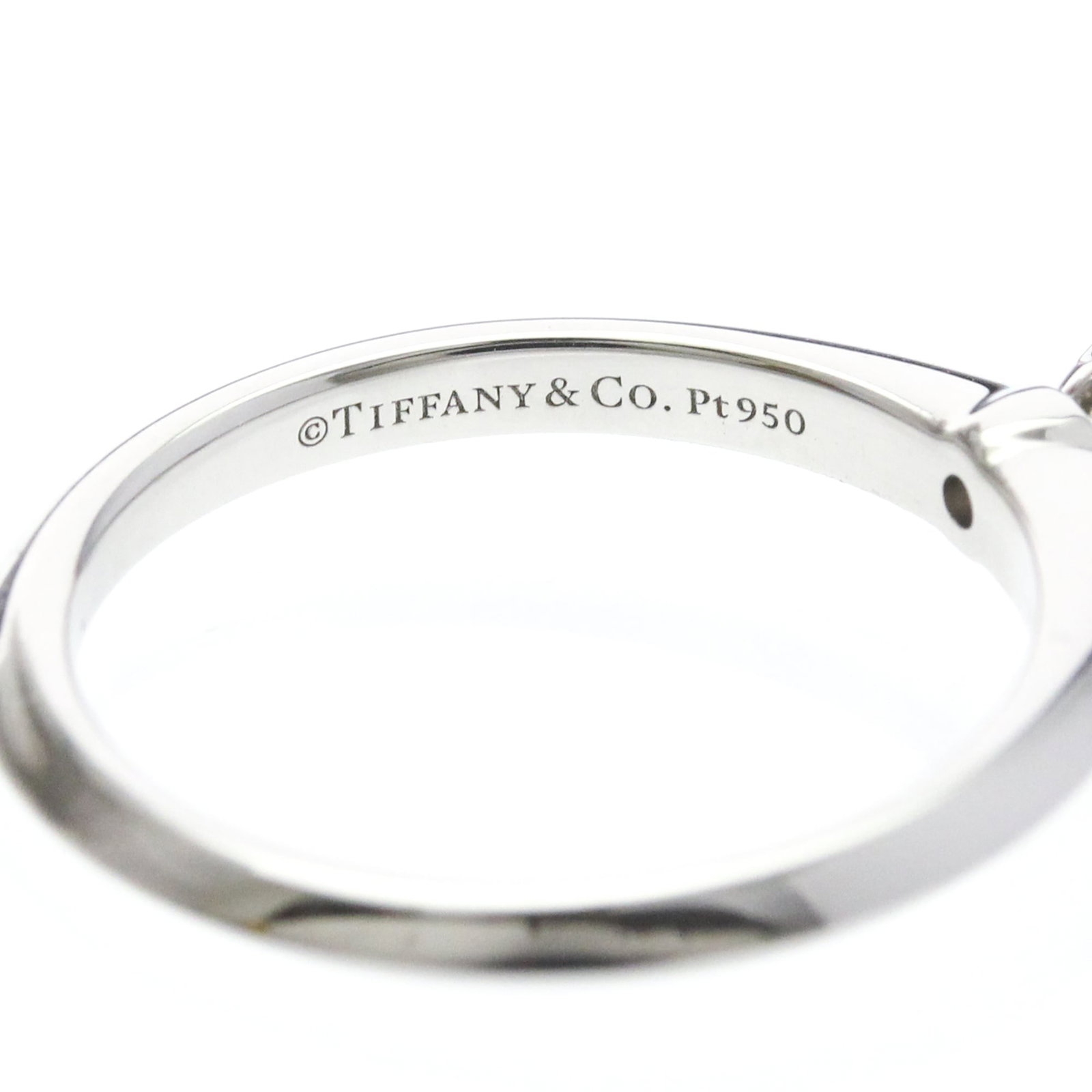 Tiffany Platinum Ring - 7