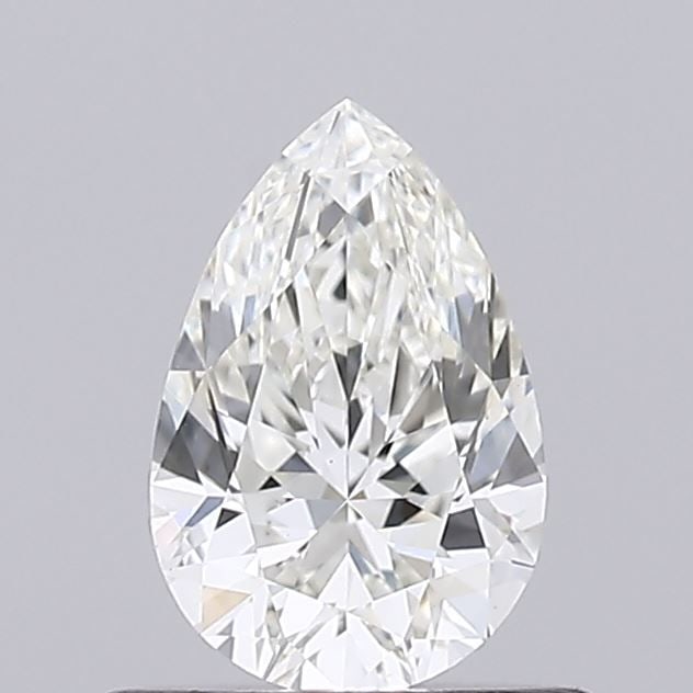 GIA Pear 0.55ct H VVS2 - Loose Natural Diamond: GIA Pear 0.55ct H VVS2 - Loose Natural Diamond GIA-certified, this loose natural diamond boasts exceptional clarity and color. Measuring 0.55 carats, its VVS2 grade ensures minimal inclusions, while