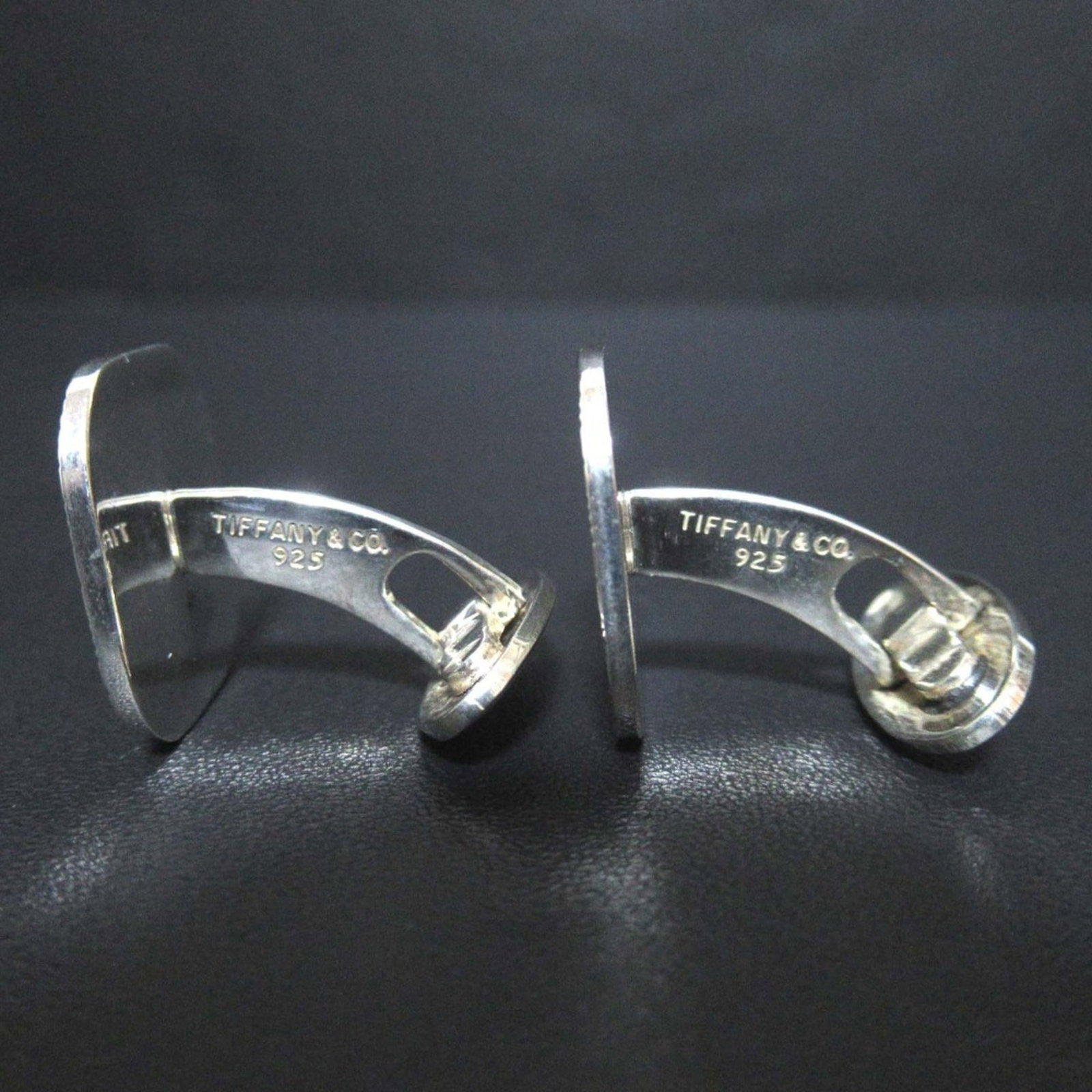 Silver Button Stud Tiffany 925 - 2