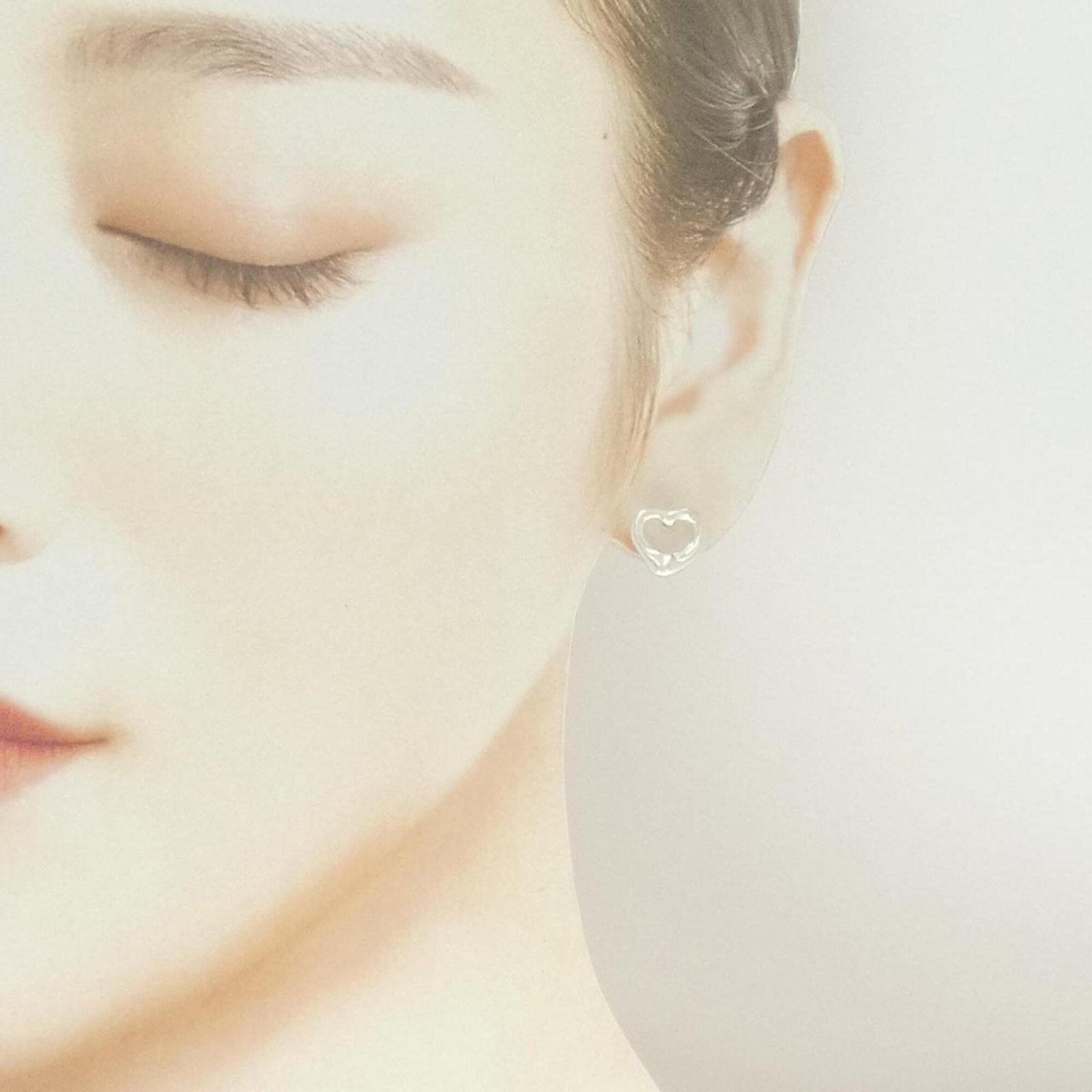 Silver Stud Earrings Tiffany - 4