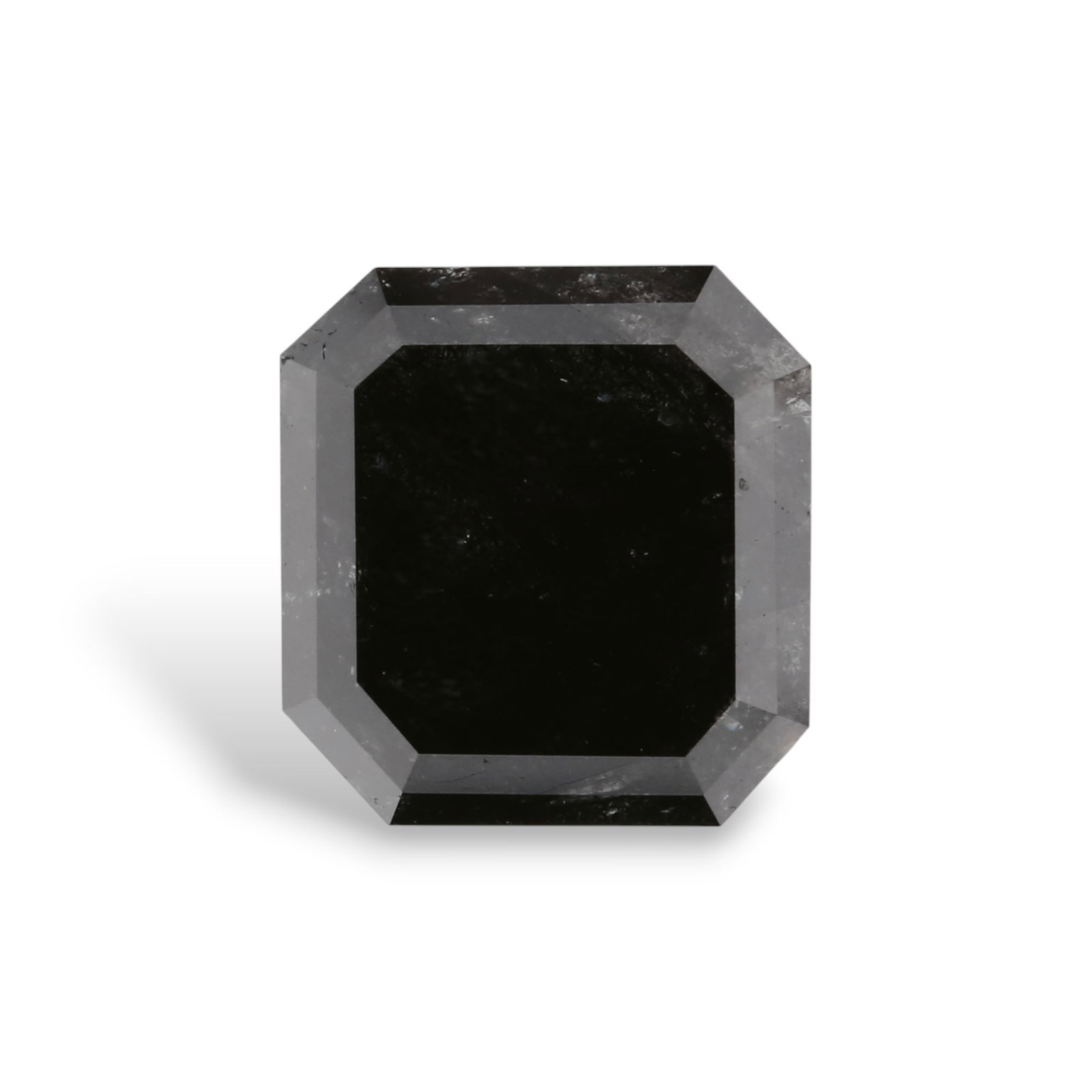 GIA Emerald 3.26ct Fancy Black VVS2 - Loose Natural Diamond: GIA Emerald 3.26ct Fancy Black VVS2 - Loose Natural Diamond 3.26ct Fancy Black VVS2 Emerald Cut Diamond with EX Polish and Symmetry, Certified by GIA. This stunning natural diamond boasts exceptional 