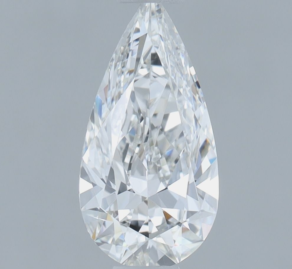 GIA Pear 0.58ct G VVS1 - Loose Natural Diamond: GIA Pear 0.58ct G VVS1 - Loose Natural Diamond GIA-certified, this loose natural diamond boasts exceptional clarity with a VVS1 grade and vibrant color. Measuring 0.58 carats, its EX polish and symmet