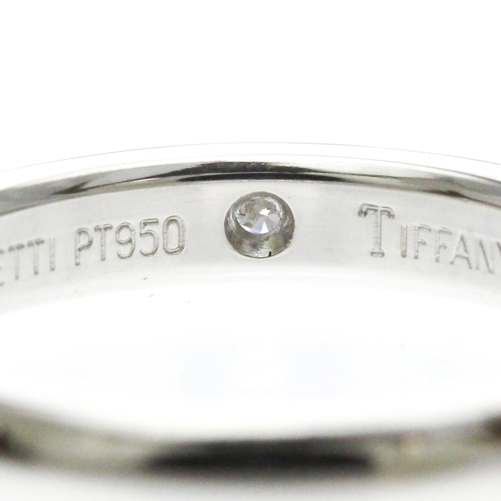 Tiffany Platinum Ring - 8