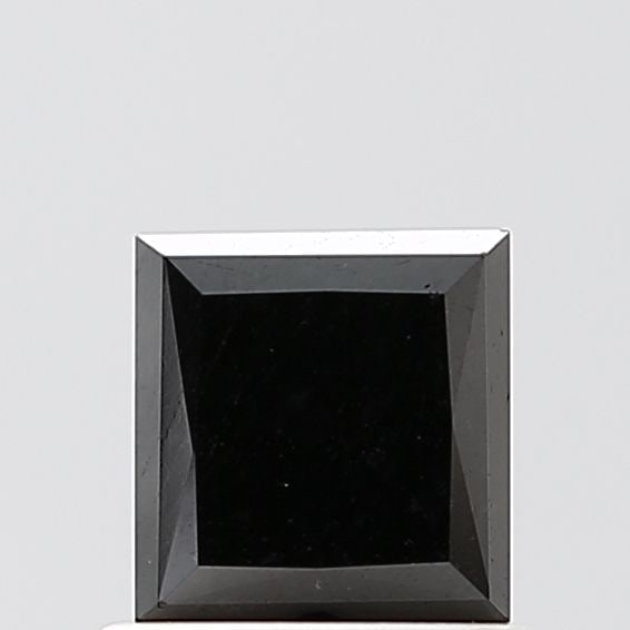 Princess 1.06ct Black VVS2 - Loose Natural Diamond: Princess 1.06ct Black VVS2 - Loose Natural Diamond 1.06ct Black VVS2 - Loose Natural Diamond with EX polish and symmetry, showcasing its exceptional clarity and luster.This diamond boasts a rare black