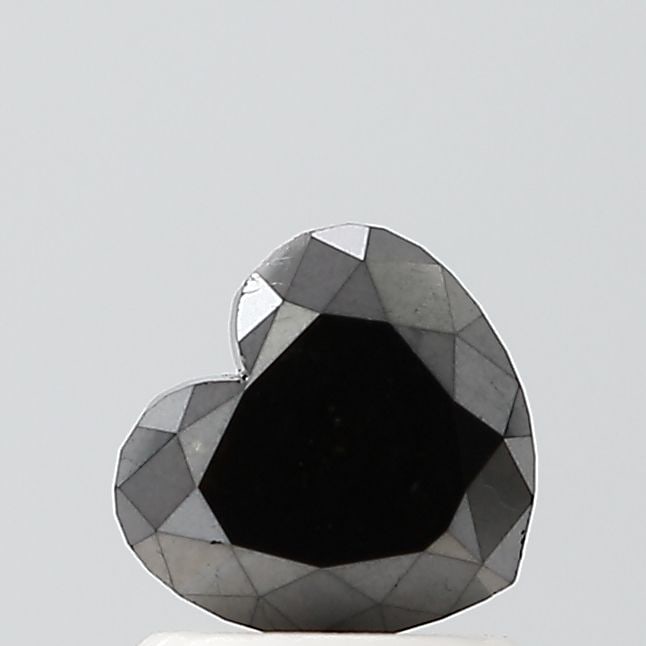 Heart 1.06ct Black VVS2 - Loose Natural Diamond: Heart 1.06ct Black VVS2 - Loose Natural Diamond The 1.06ct Black VVS2 diamond boasts exceptional clarity and polish, with its EX symmetry making it a standout among loose natural diamonds. Its strikin